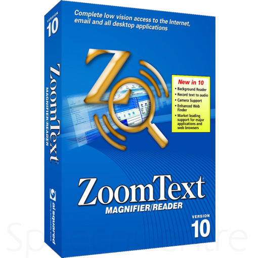 ZoomText Magnifier Reader v10